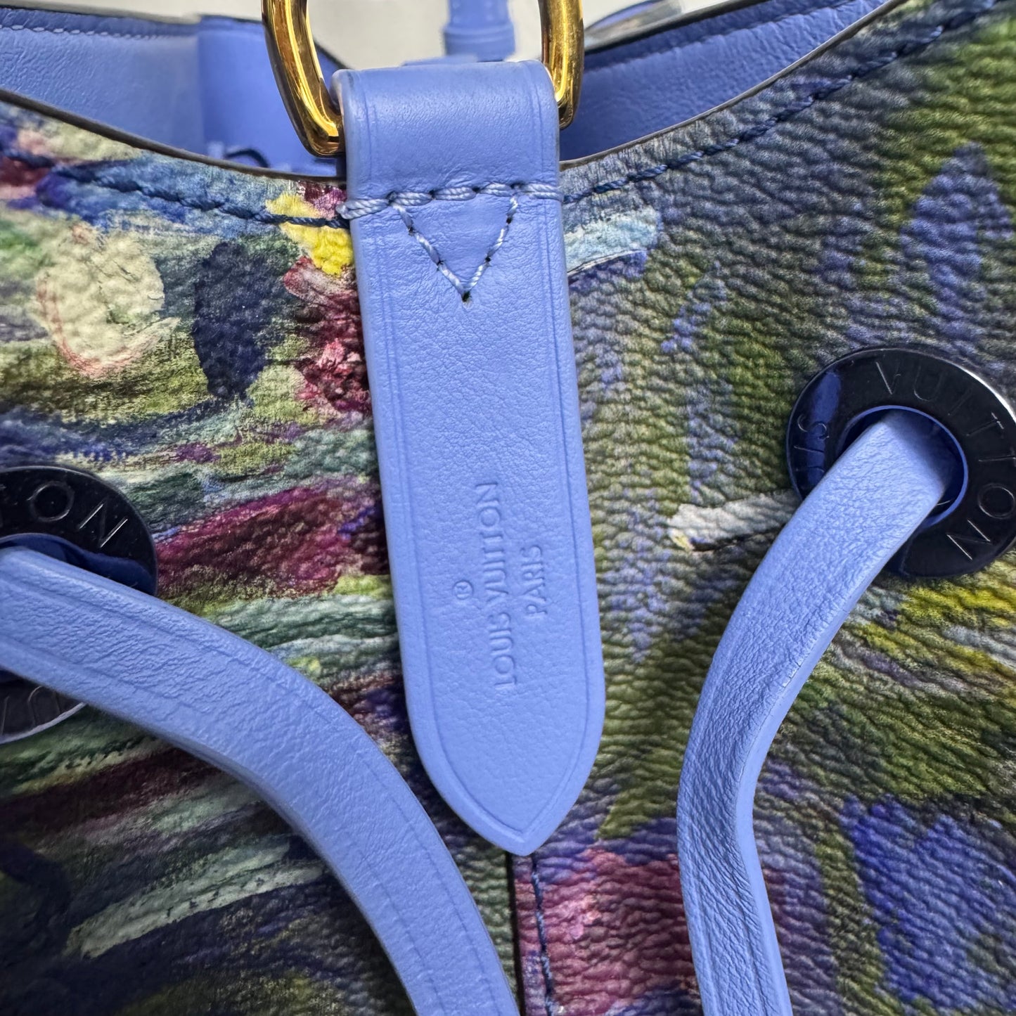 Louis Vuitton Masters Collection Monet Water Lilies NéoNoé MM