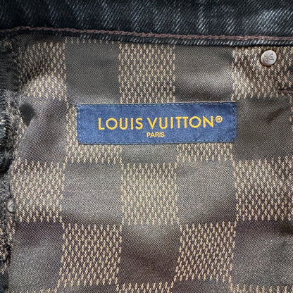 Louis Vuitton Staples Edition Washed Black Denim jeans