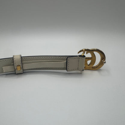Gucci GG Marmont Gürtel Weiß