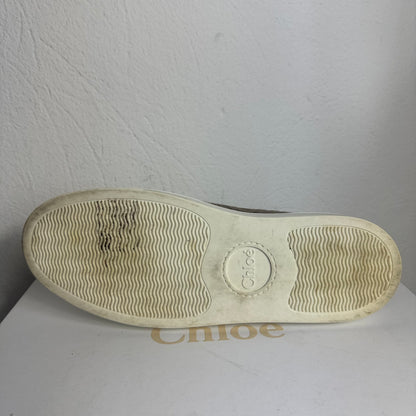 Chloé Lauren Lace Sneaker – Dark Grey (Size 41)