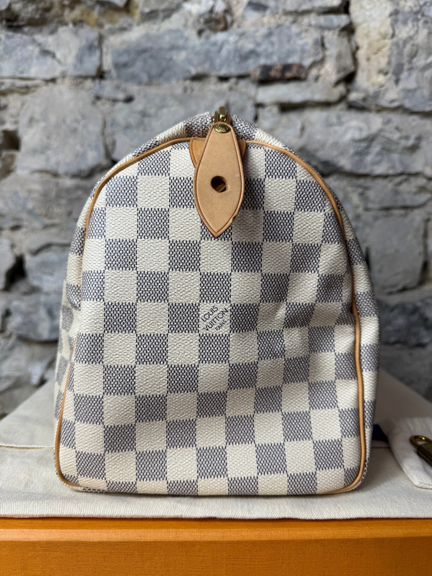 Louis Vuitton Speedy 30 - Azur Damier
