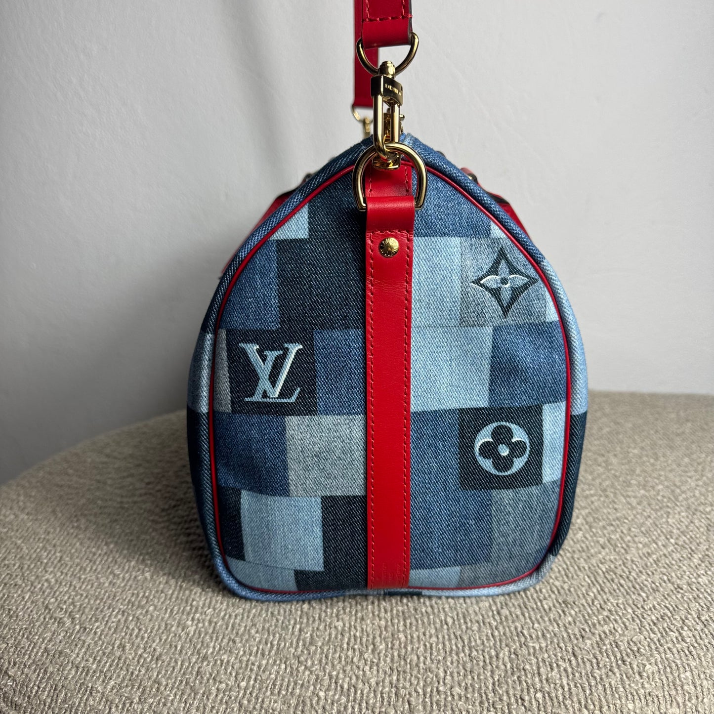 Louis Vuitton Speedy Bandoulière 30 – Monogram Denim Patchwork