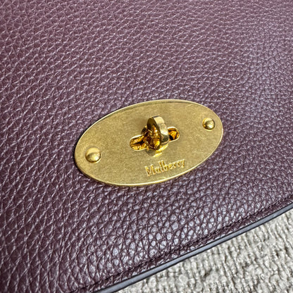 Mulberry Small Darley Satchel – Bordeaux