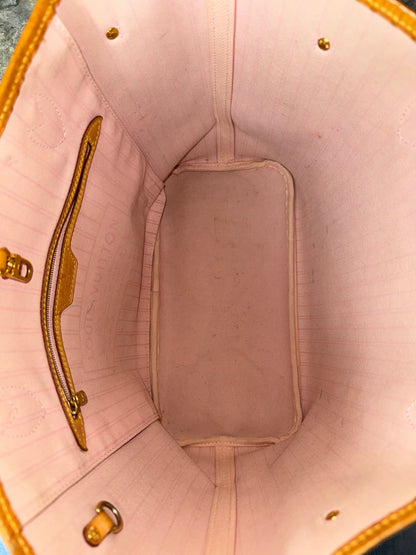 Louis Vuitton Neverfull MM – Damier Azur mit Pochette