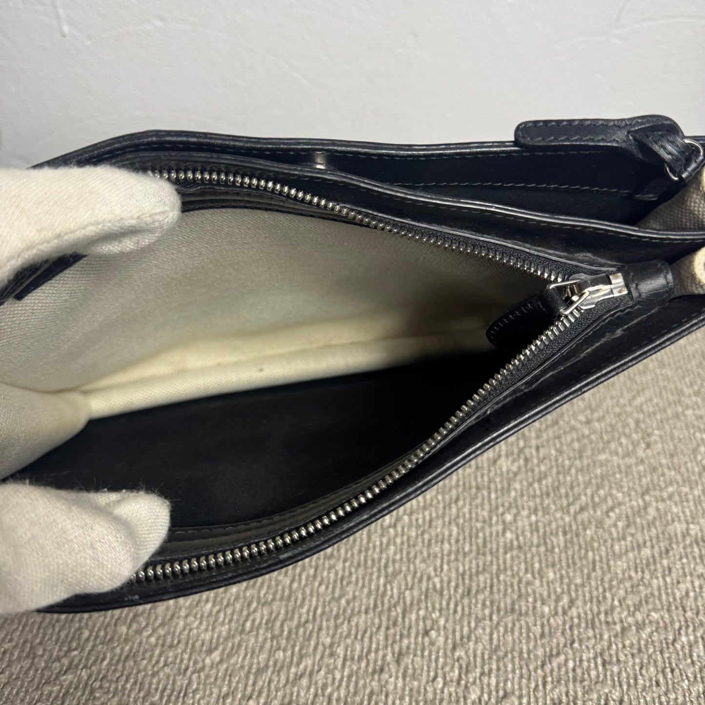 Balenciaga Navy Pochette / Crossbody Bag