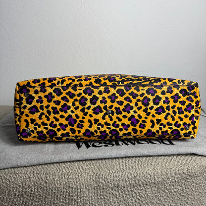 Vivienne Westwood Shopper Leo Print Vegan Leather