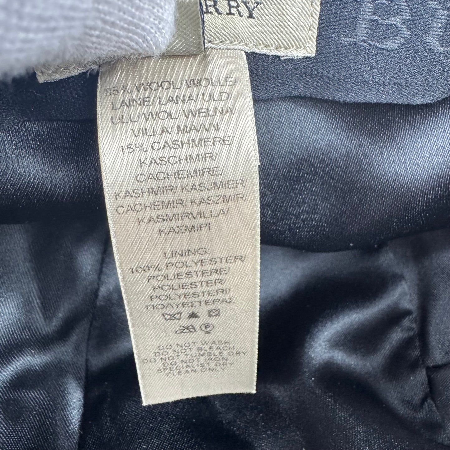Burberry Check Hut – Wolle & Kaschmir