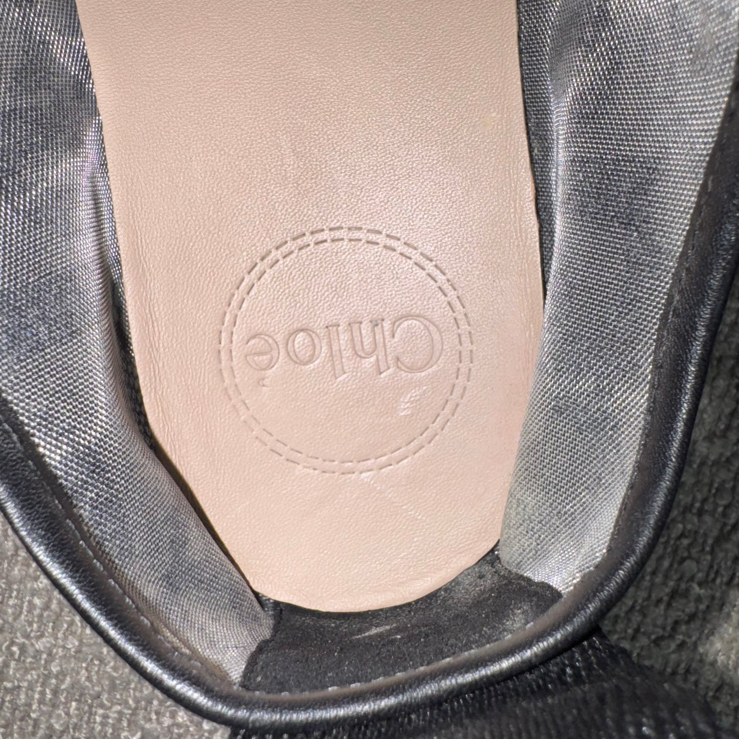 Chloé Lauren Sneaker Schwarz Gr. 36