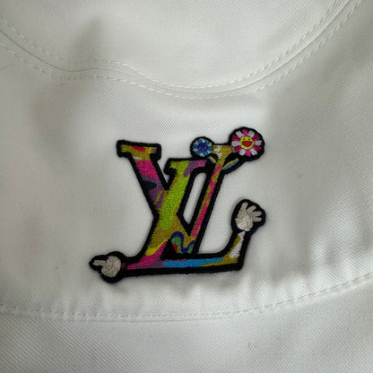 Louis Vuitton x Takashi Murakami Superflat Wende-Fischerhut – Multicolor – Gr. M