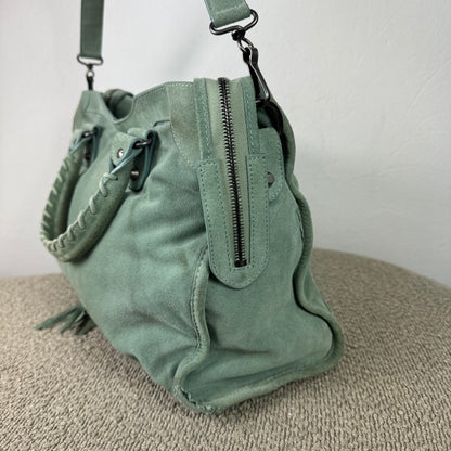 Balenciaga Classic City – Wildleder Mintgrün