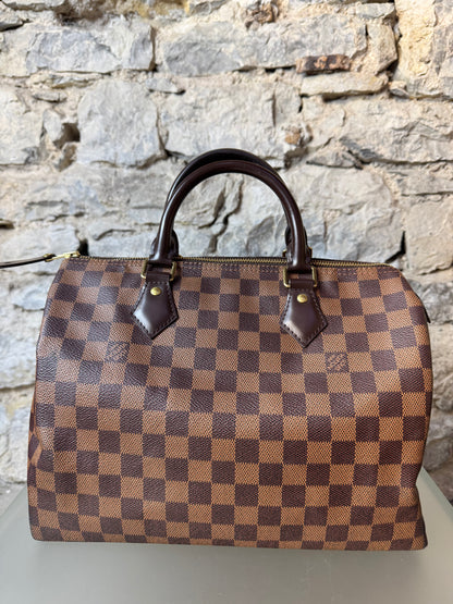 Louis Vuitton Speedy 30 Damier Ebene
