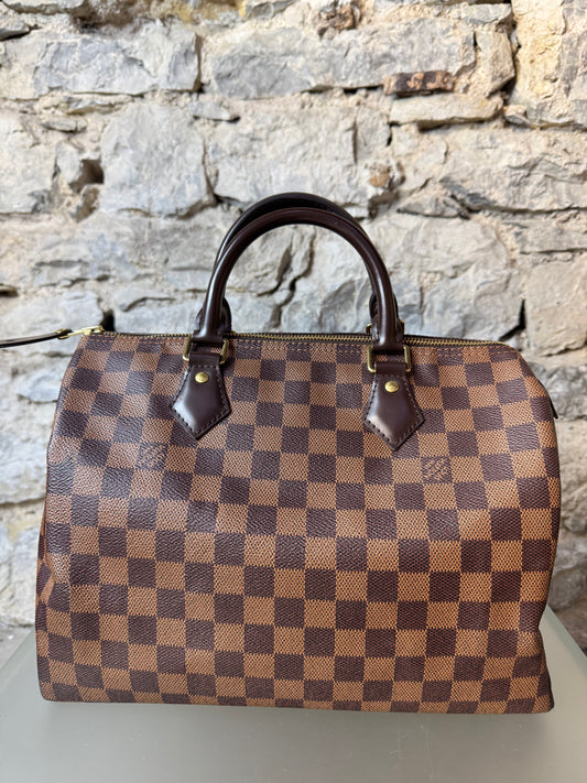 Louis Vuitton Speedy 30 Damier Ebene