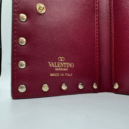 Valentino Garavani Rockstud Geldbeutel – Burgundy