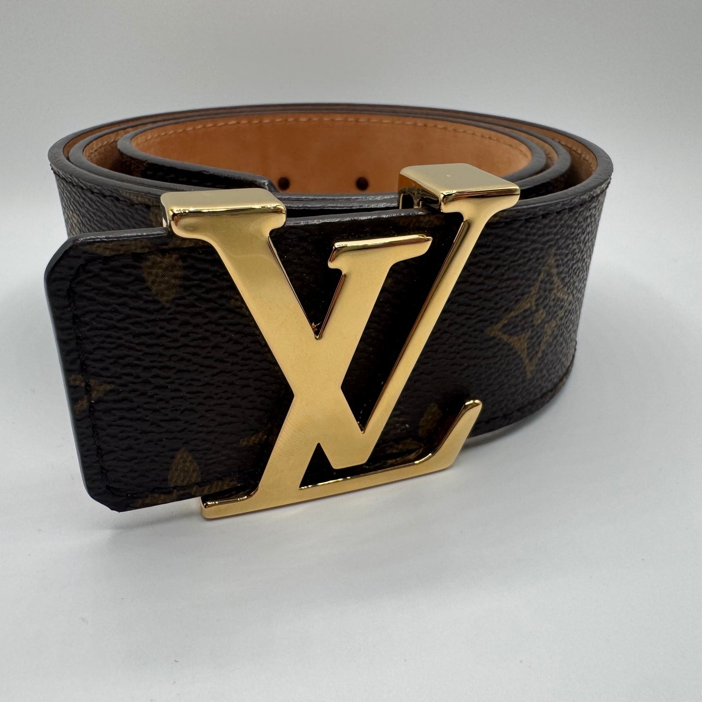Louis Vuitton Initiales 34 mm Gürtel Monogram – Gr. 85