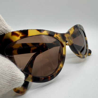 Miu Miu Cat Eye Sonnenbrille – Havanna