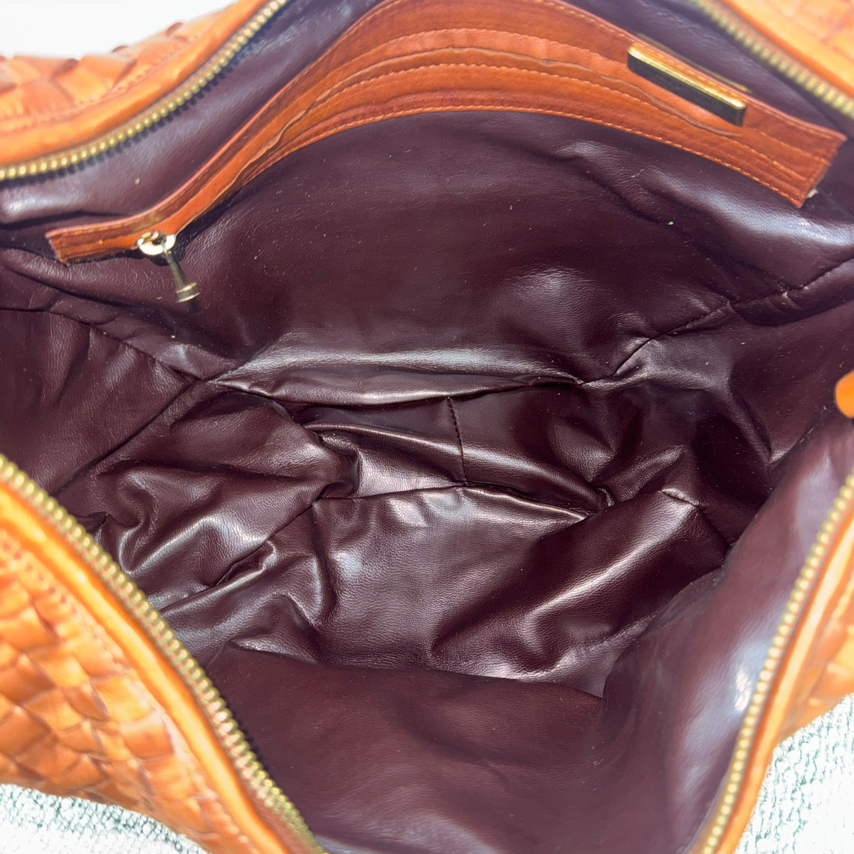 Bottega Veneta Intrecciato Nappa Hobo Bag – Braun