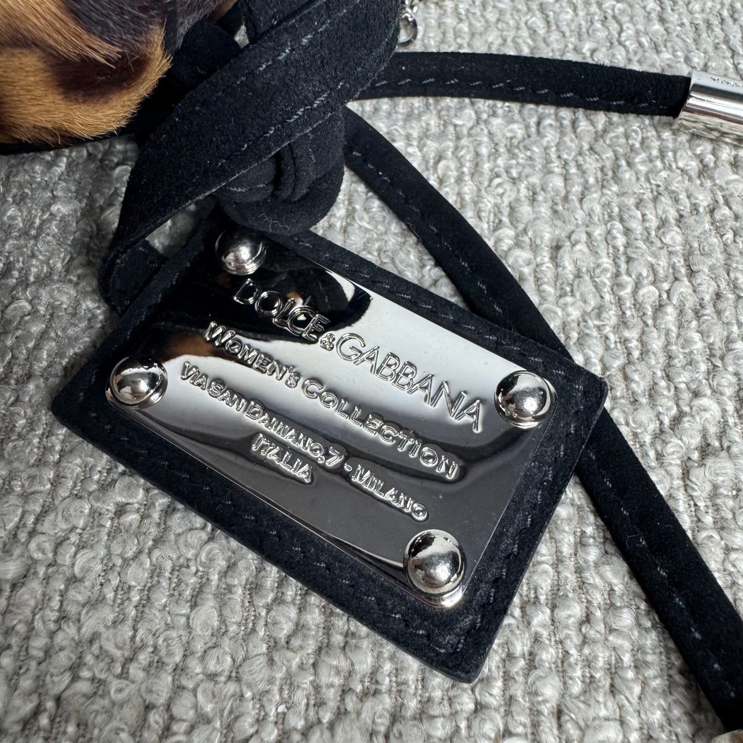 Dolce & Gabbana Vintage Pouch Leo