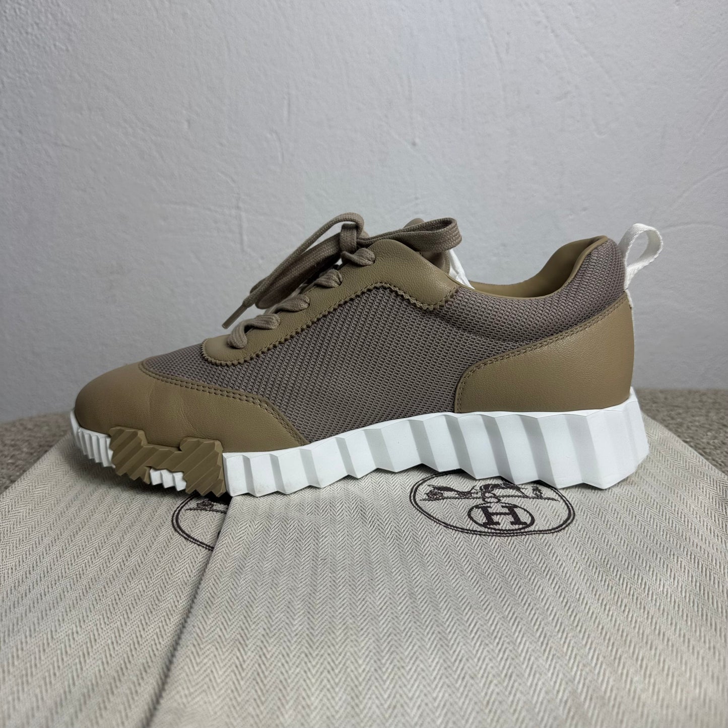Hermès Bouncing Sneaker Beige Gr. 39