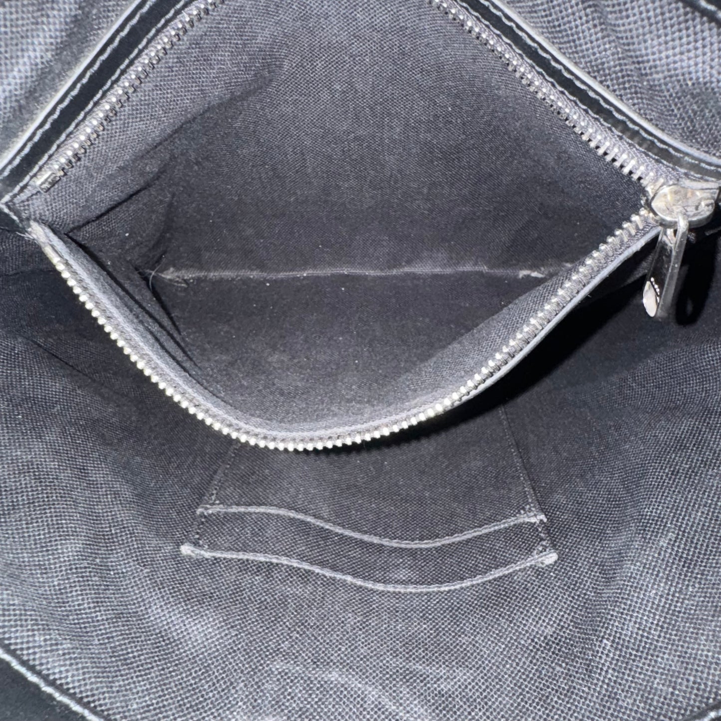 Gucci GG Supreme Messenger Tasche – Schwarz / Grau