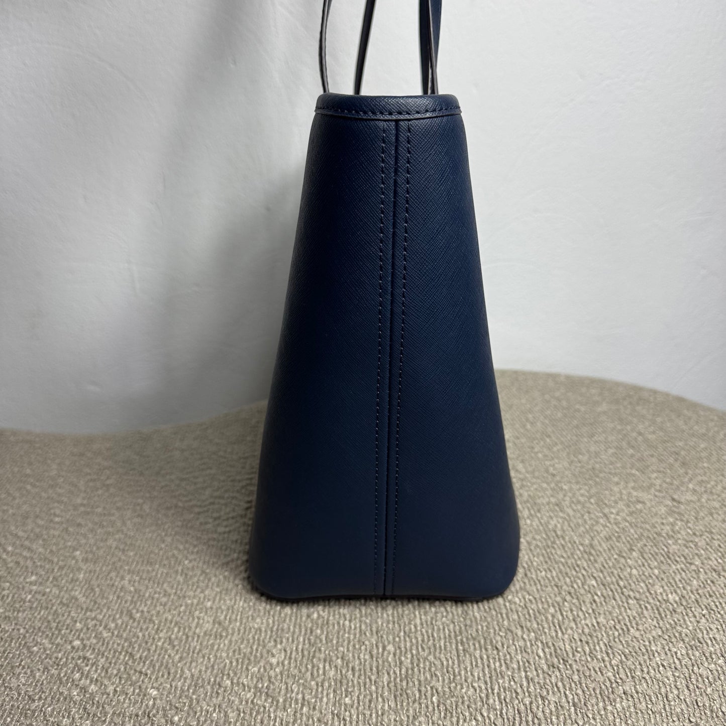Michael Kors Jet Set Travel Large Saffiano Leather Tote Dunkelblau