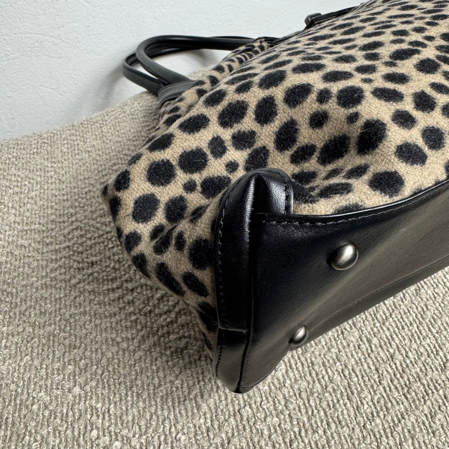 Akris Ai Vintage Handtasche – Animal Print