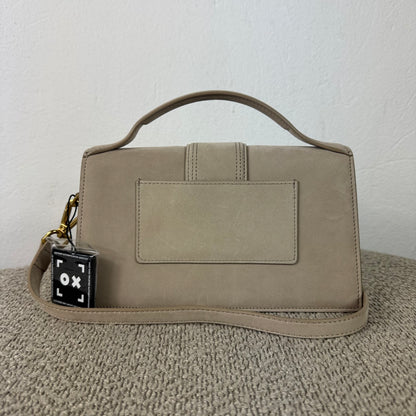 Jacquemus Le Bambino Long – Wildleder Beige