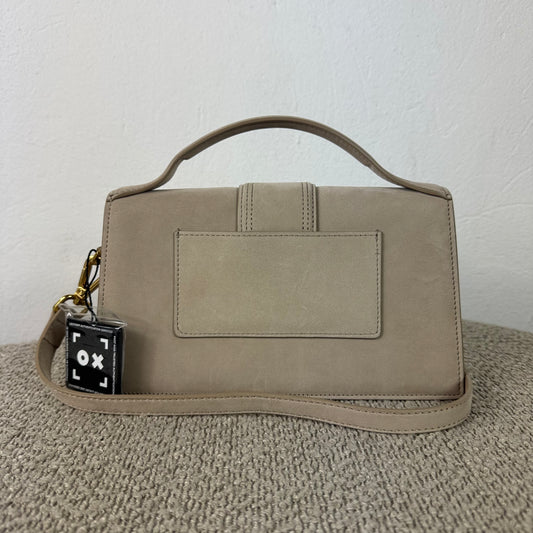 Jacquemus Le Bambino Long – Wildleder Beige
