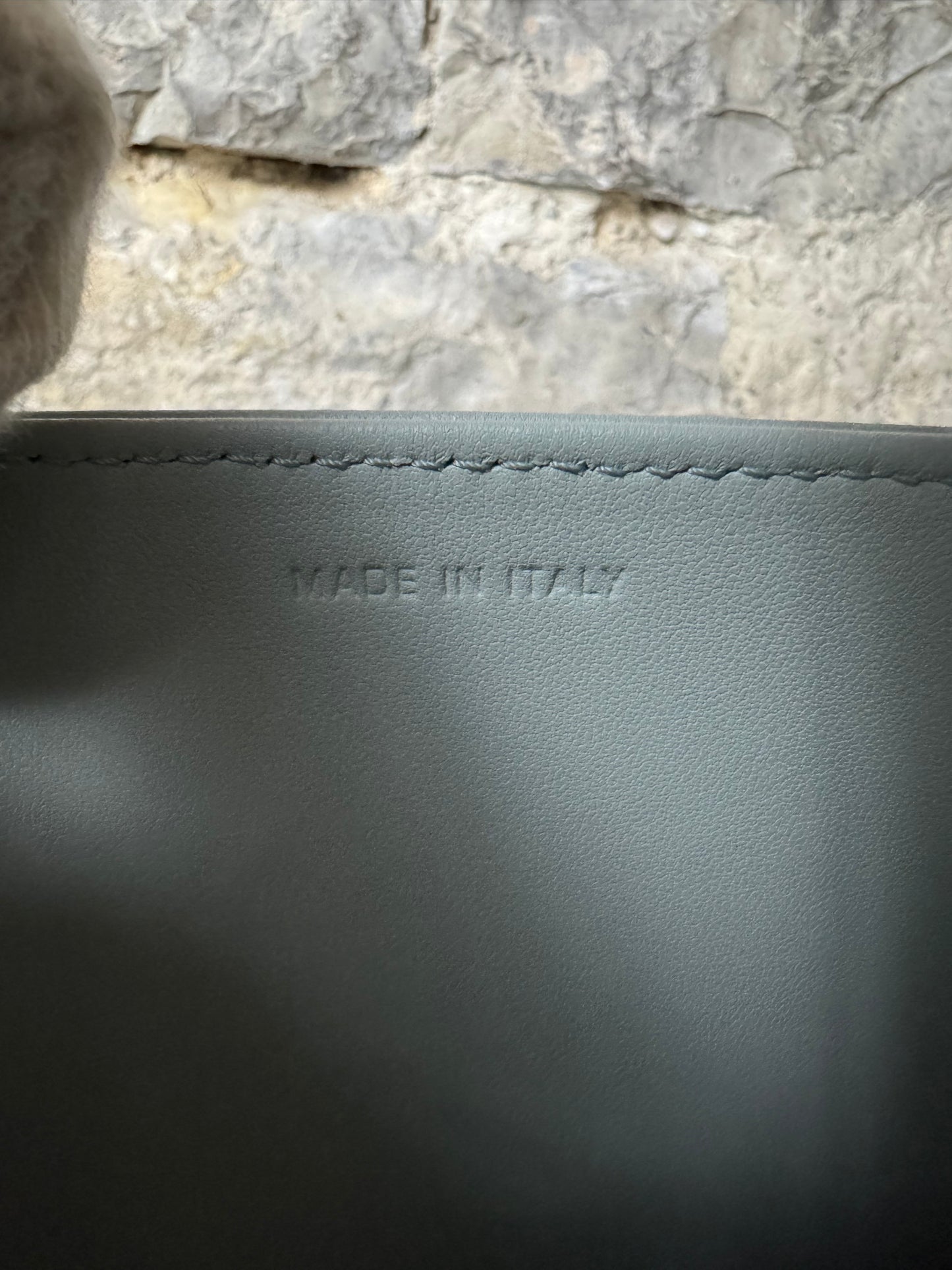 My Dior Minitasche Cannage Lammleder Hemdblau