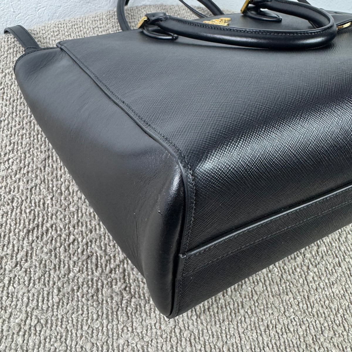 Prada Saffiano Shopper – Schwarz