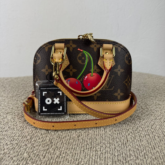 Louis Vuitton x Takashi Murakami Monogram Cerises Nano Alma
