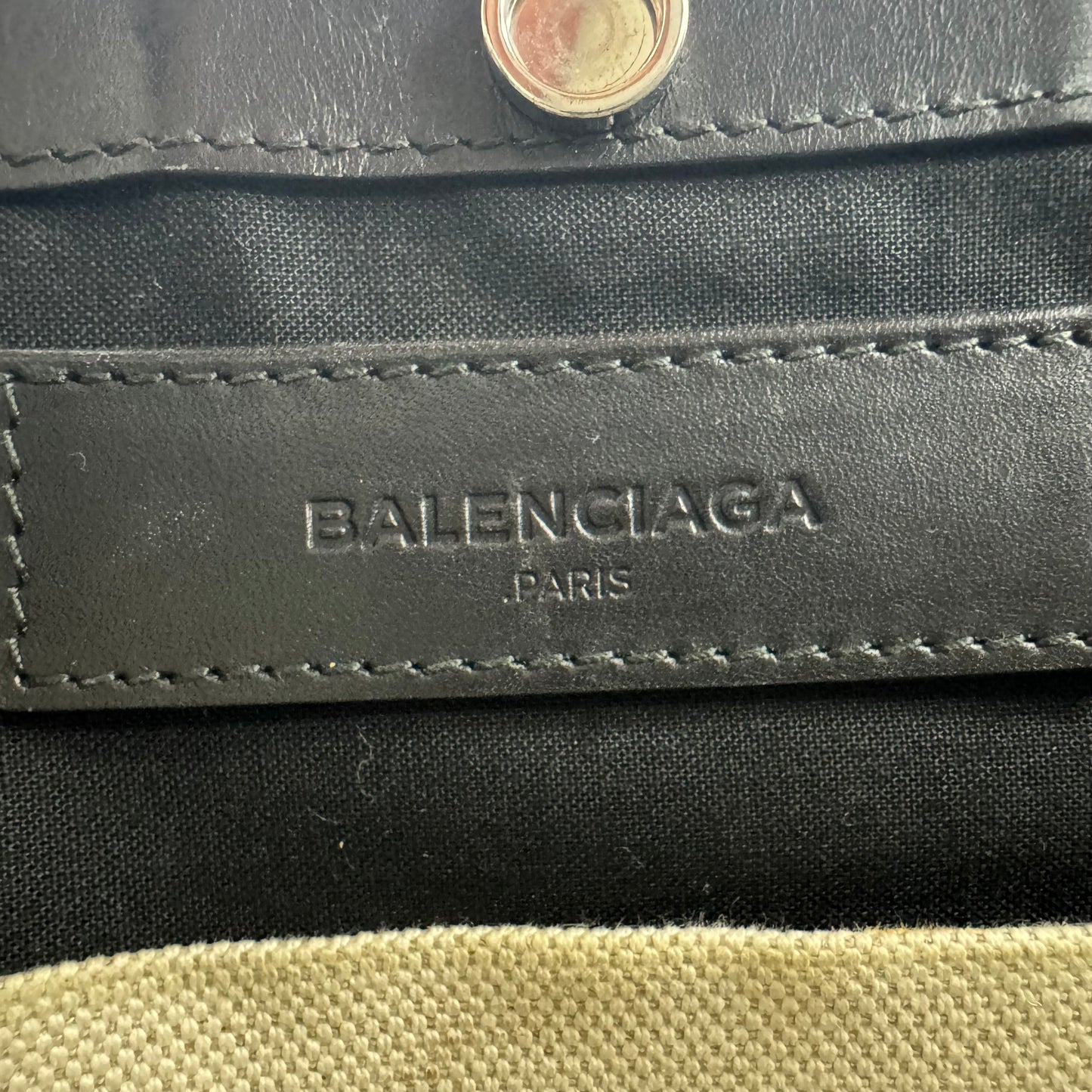 Balenciaga Navy Pochette / Crossbody Bag