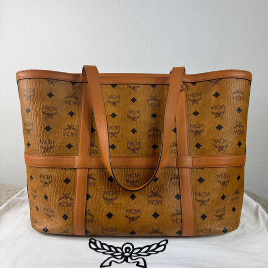 MCM Shopper – Visetos Cognac