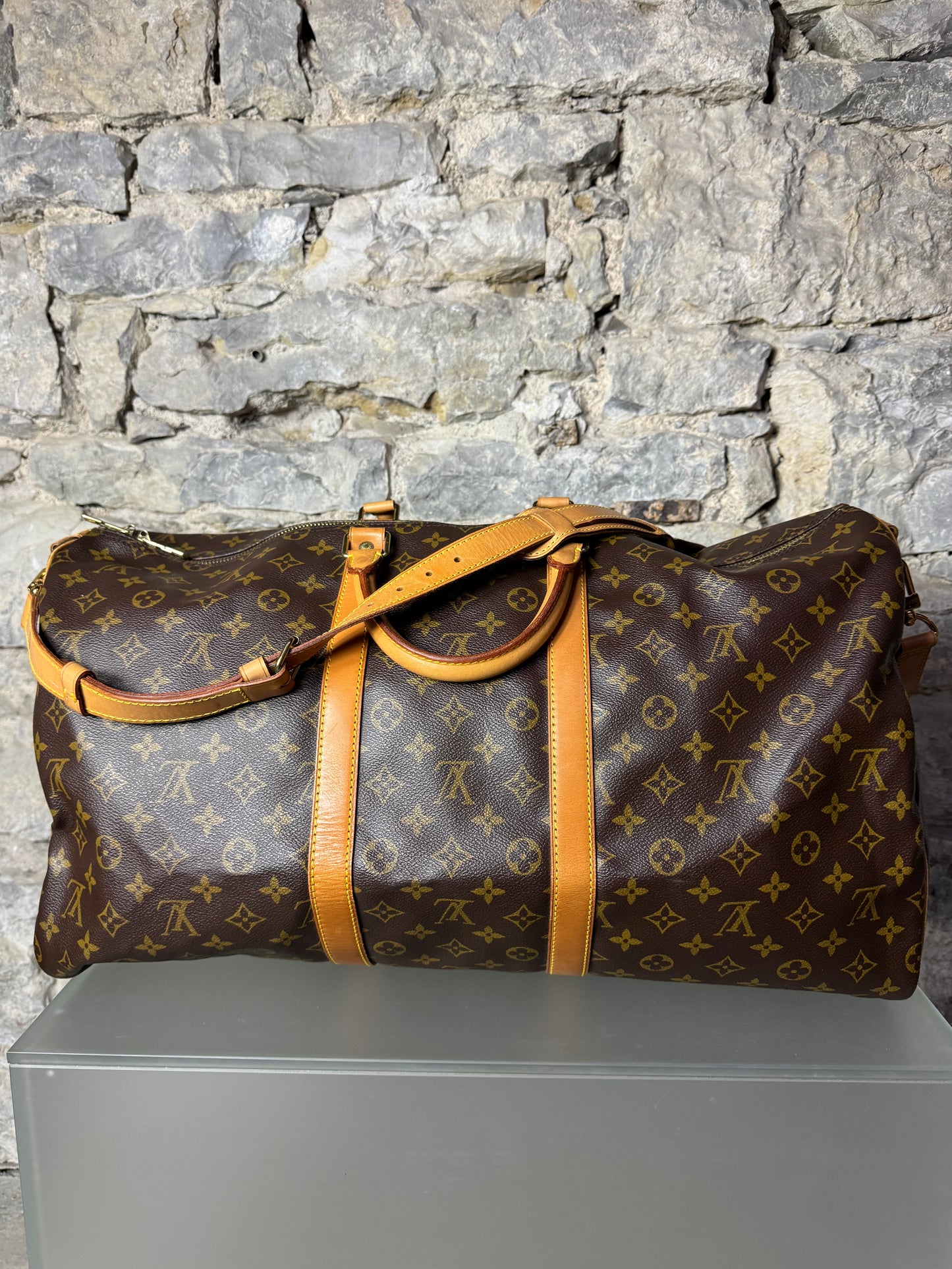 Louis Vuitton Keepall Bandoulière 55 Monogram