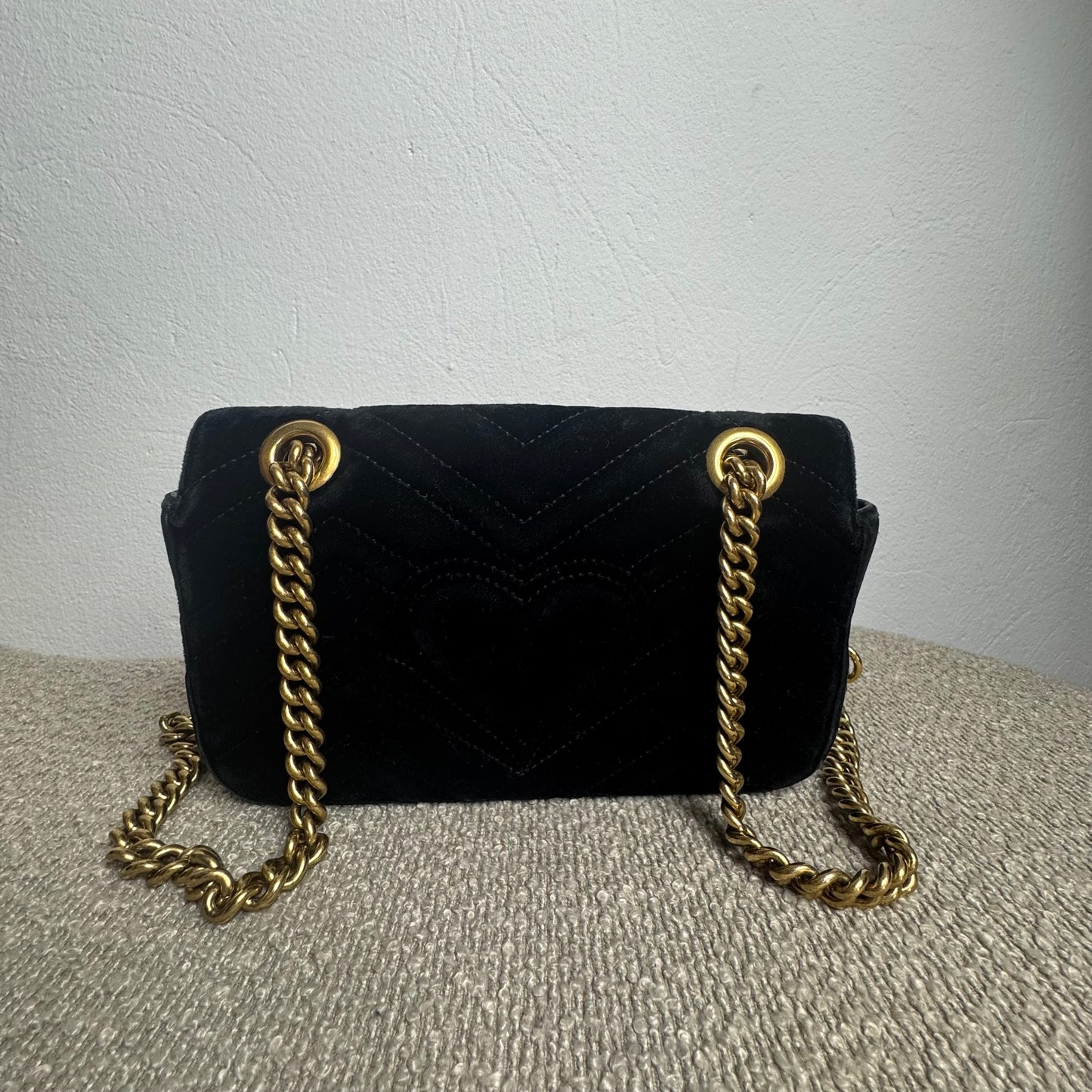 Gucci GG Marmont Samt Tasche