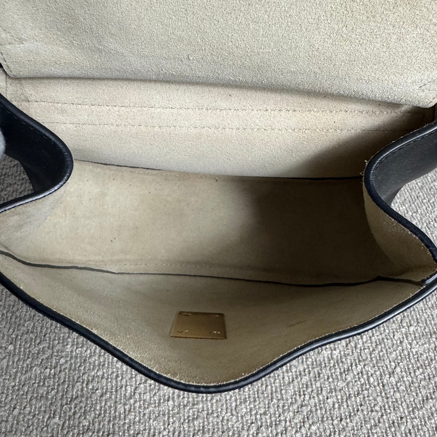 Sac porté épaule moyen Chloé Drew noir