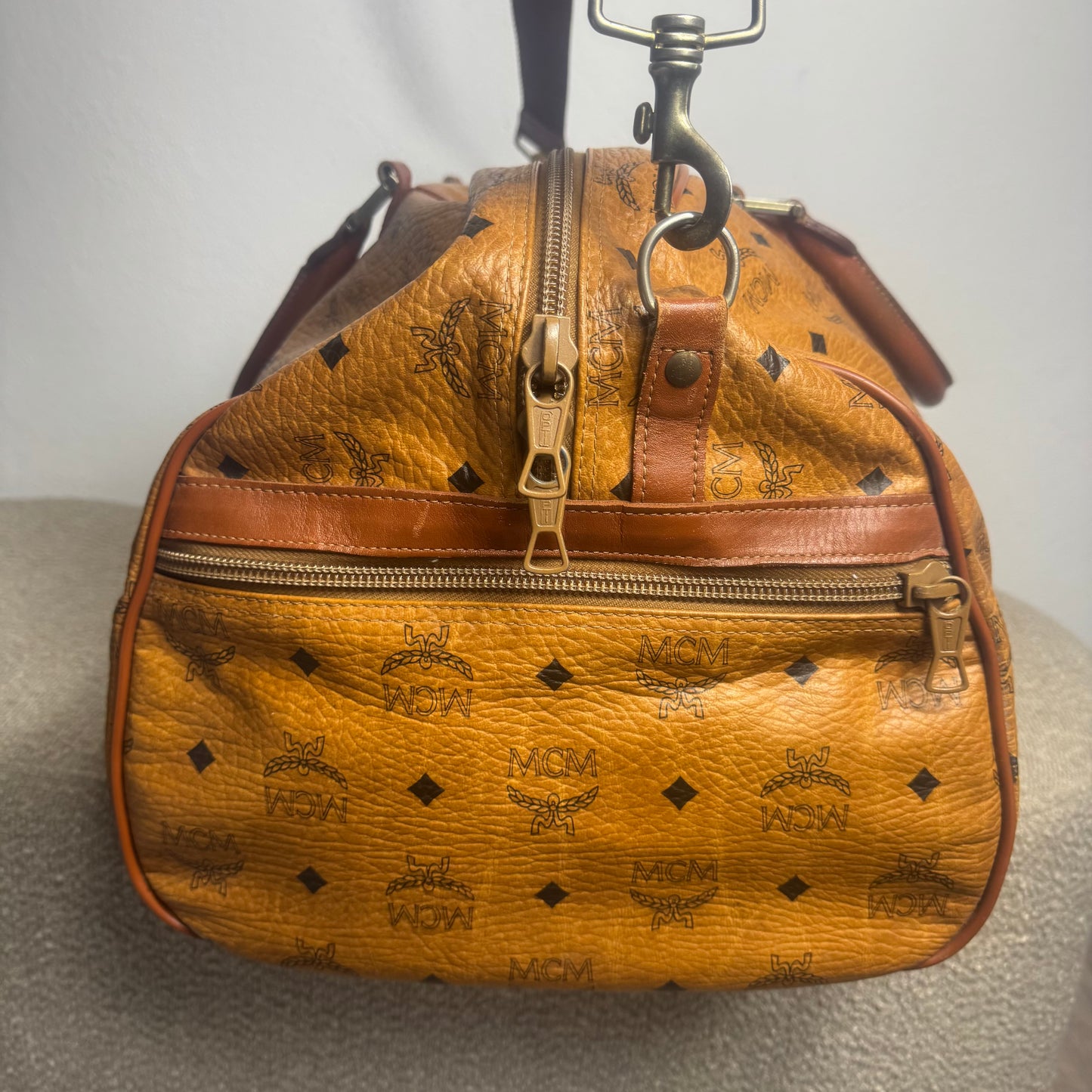 MCM Travel Bag – Visetos Vintage – Handmade in West Germany