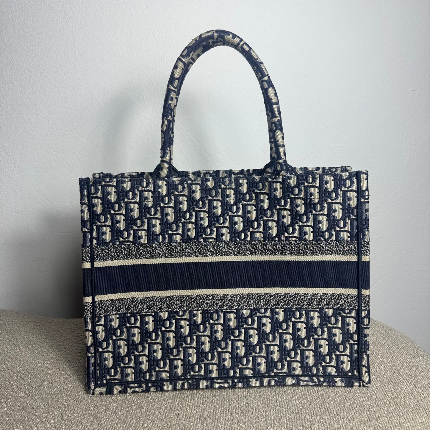 Dior Book Tote Medium Oblique Canvas