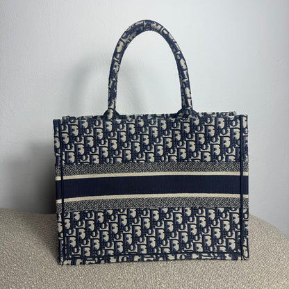 Dior Book Tote Medium Oblique Canvas
