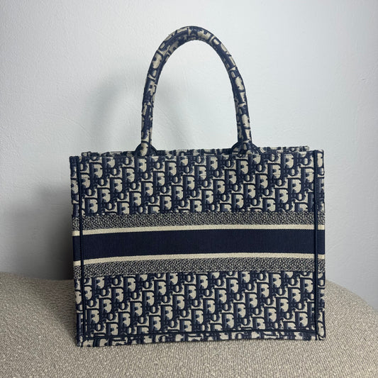Dior Book Tote Medium Oblique Canvas
