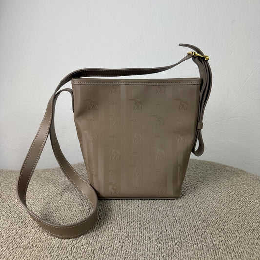 Maison Mollerus Auswil Beuteltasche – Taupe/Gold