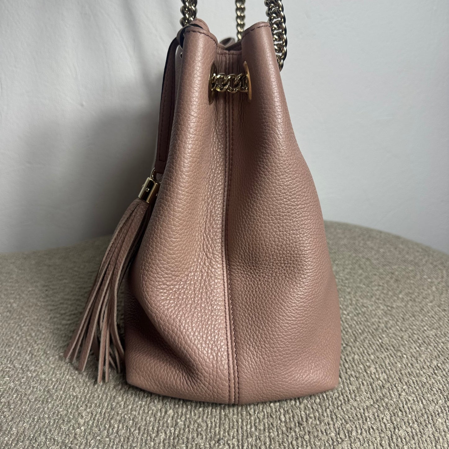 Gucci Soho Ledertasche Altrosa