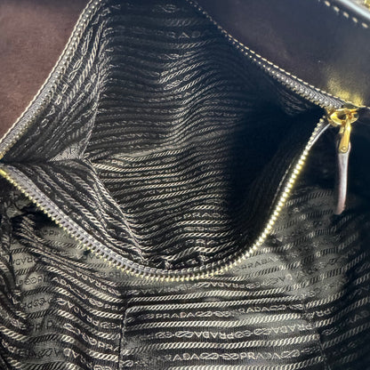 Prada Vitello Daino Tote – Leder