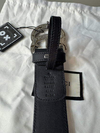 Gucci Marmont Gürtel GG Supreme Canvas 85 cm