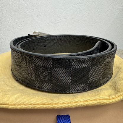 Louis Vuitton Gürtel Inventeur Damier Graphite Black/Grey