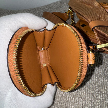 MCM Multi Pochette Crossbody Tasche 3-in-1 – Visetos Cognac