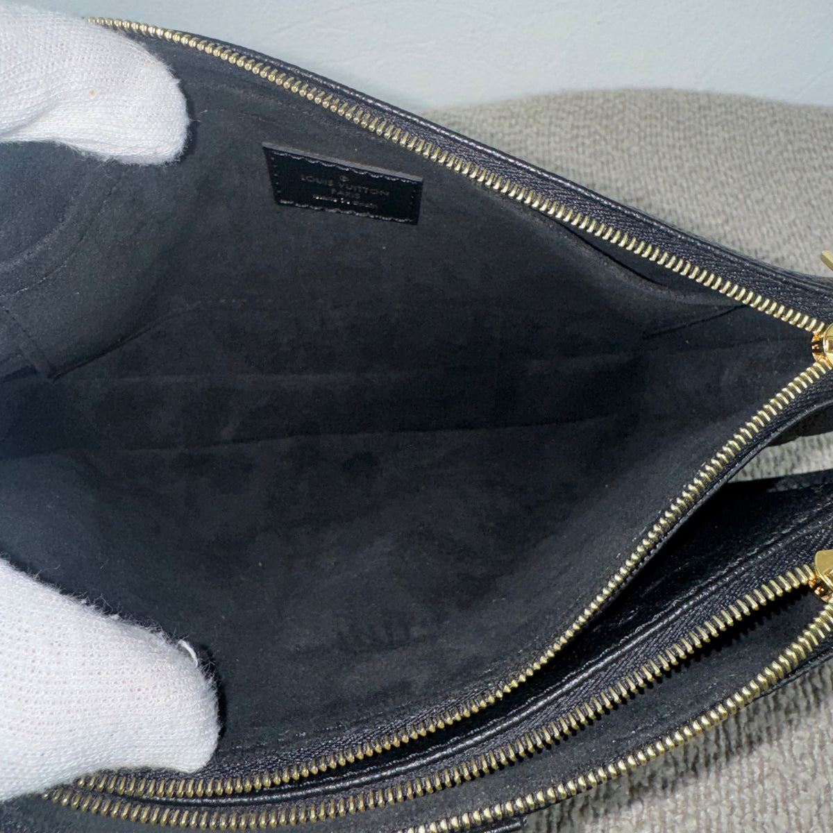 Louis Vuitton Multi Pochette Accessoires – Monogram Empreinte Noir