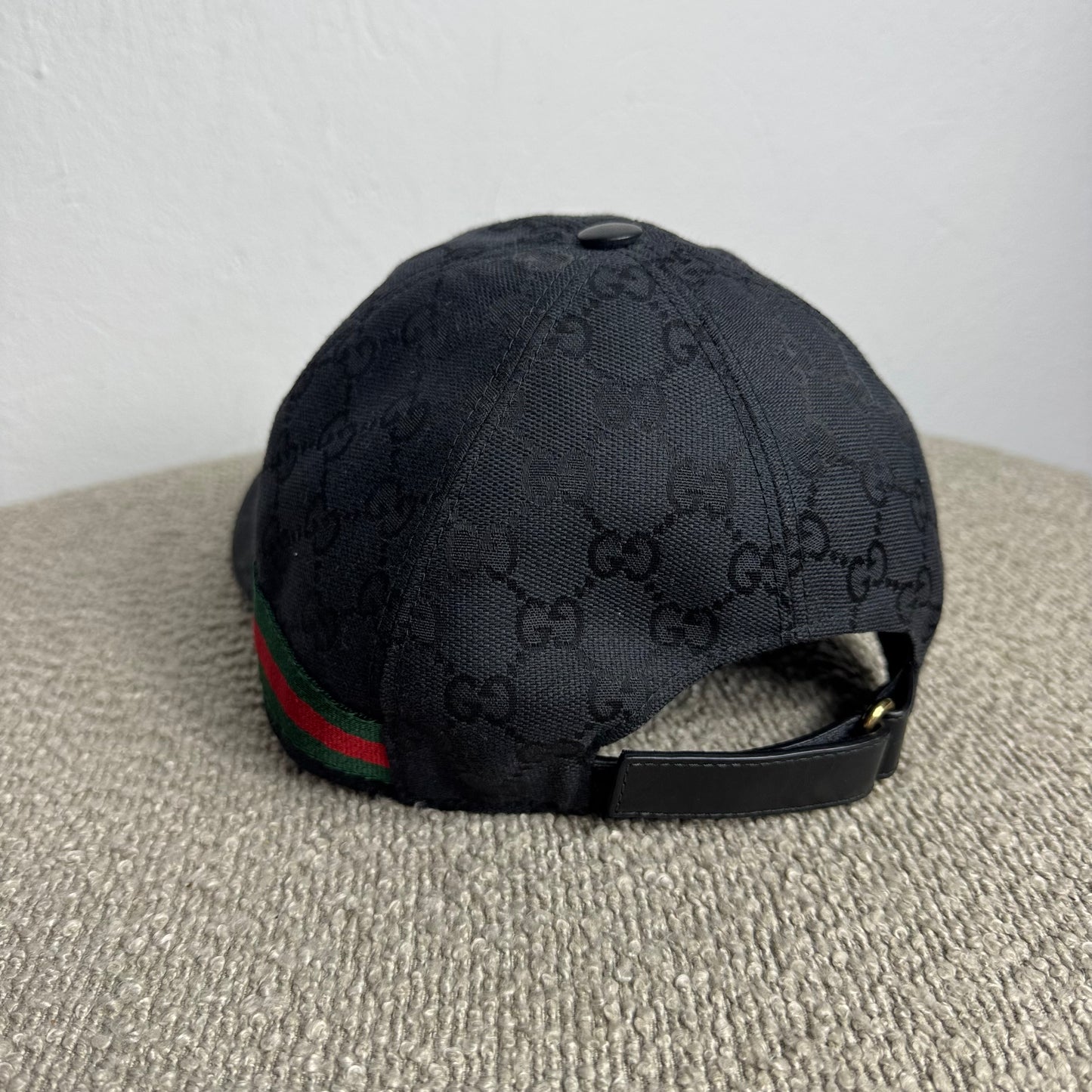 Gucci Original GG Canvas Baseballkappe Schwarz Gr. M