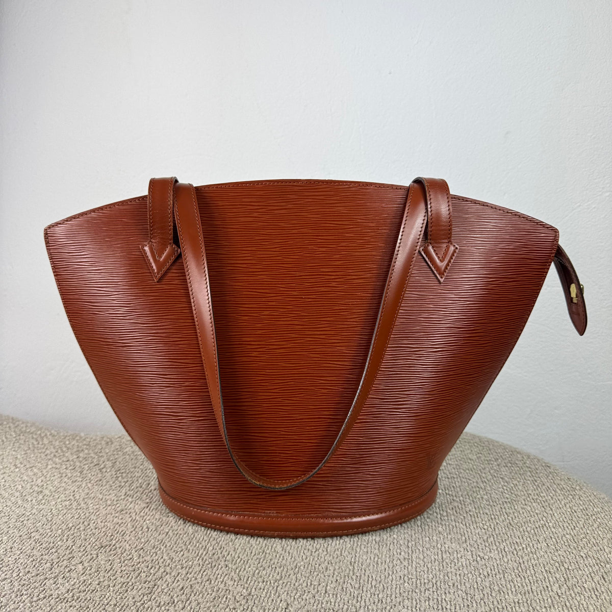Louis Vuitton Saint Jacques – Epi Leder Braun