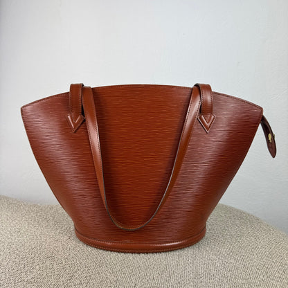 Louis Vuitton Saint Jacques – Epi Leder Braun