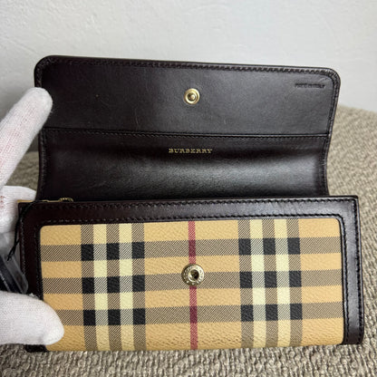 Burberry Nova Check Geldbeutel